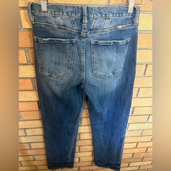 KanCan Mordekaiser High Rise Dad Jeans Straight Leg Distressed Women’s Size 24 - Picture 4 of 6